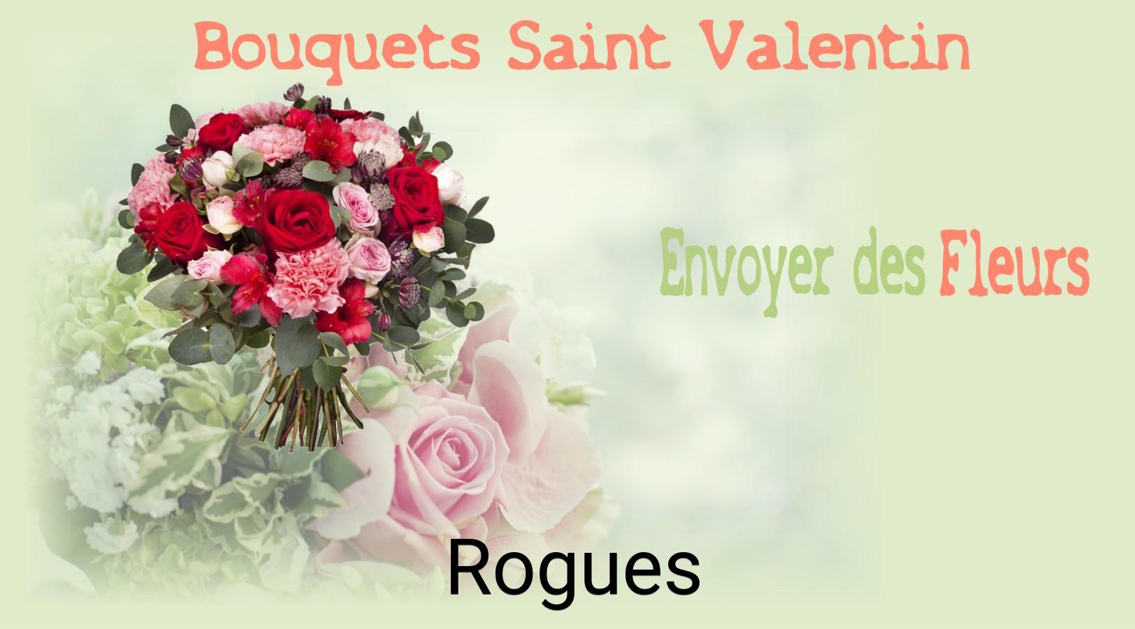 Roses de Saint-Valentin livrées à Rogues